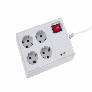 چندراهی برق و محافظ ولتاژ پارت الکتریک مدل PE-4S3M